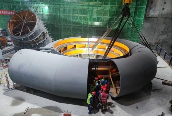 高峡出平湖，潍坊超80亿元抽水蓄能电站项目建设正酣
