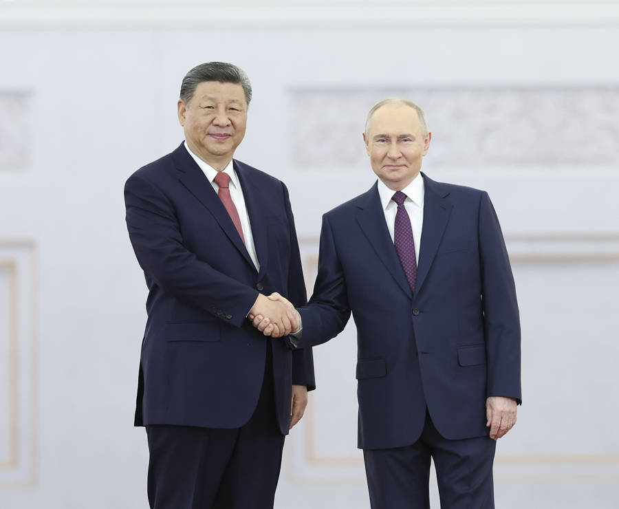 “不为一时一事所惑，不为风高浪急所扰”——习近平主席对俄罗斯进行国事访问并出席纪念苏联伟大卫国战争胜利八十周年庆典纪实