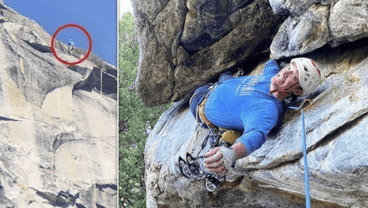 23岁知名网红在攀岩时失足坠崖,直播间观众目睹坠亡瞬间:本已登顶但工具卡在岩壁上需原路返回
