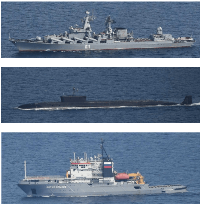 日本在宗谷海峡,探测到一艘核潜艇