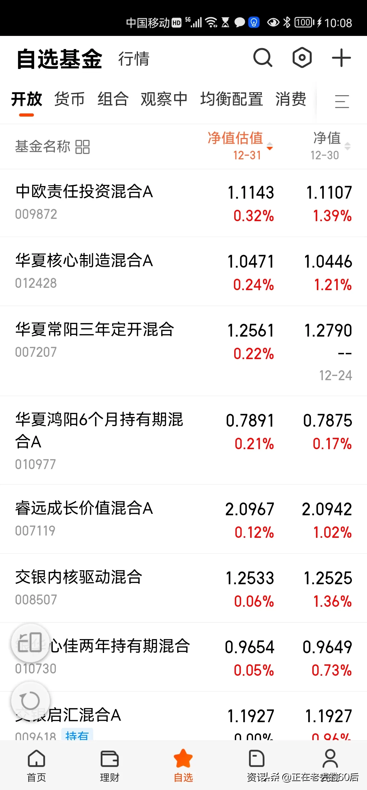 自选基金天天基金网(自选基金天天基金网旧版)